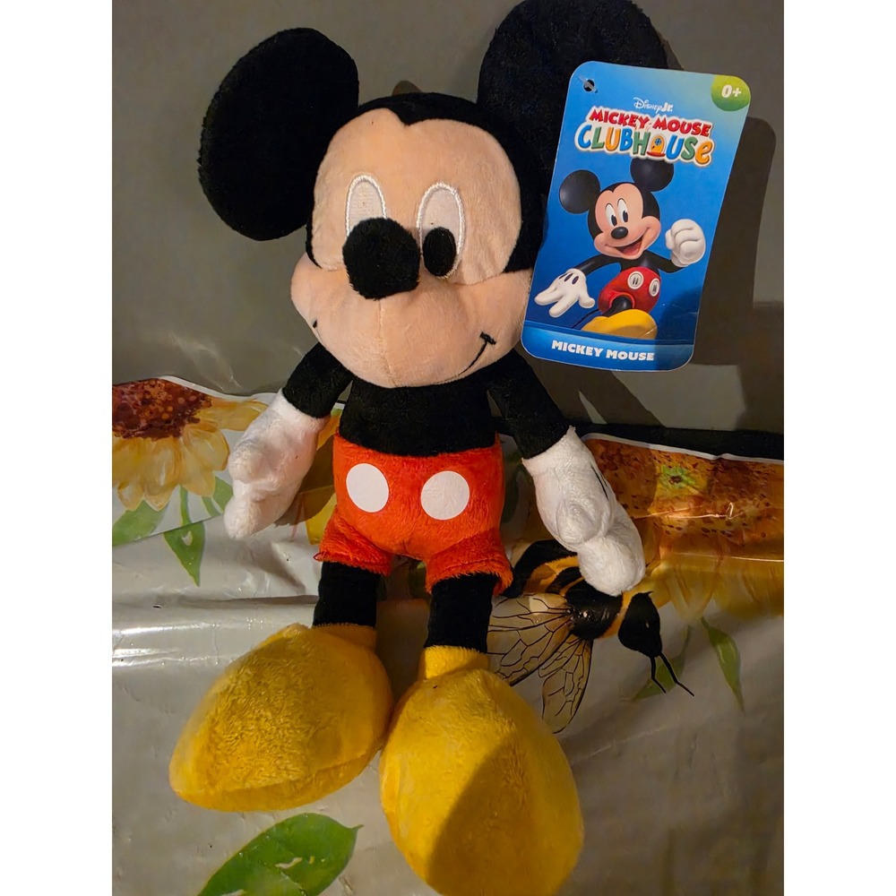 Disney Mickey Mouse Clubhouse Plush Stuffed Animal Toy New With Tags NWT